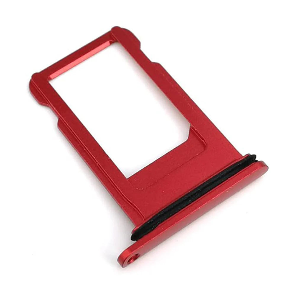 For Apple iPhone 8 Plus Replacement Sim Card Tray - Red E-Tech61