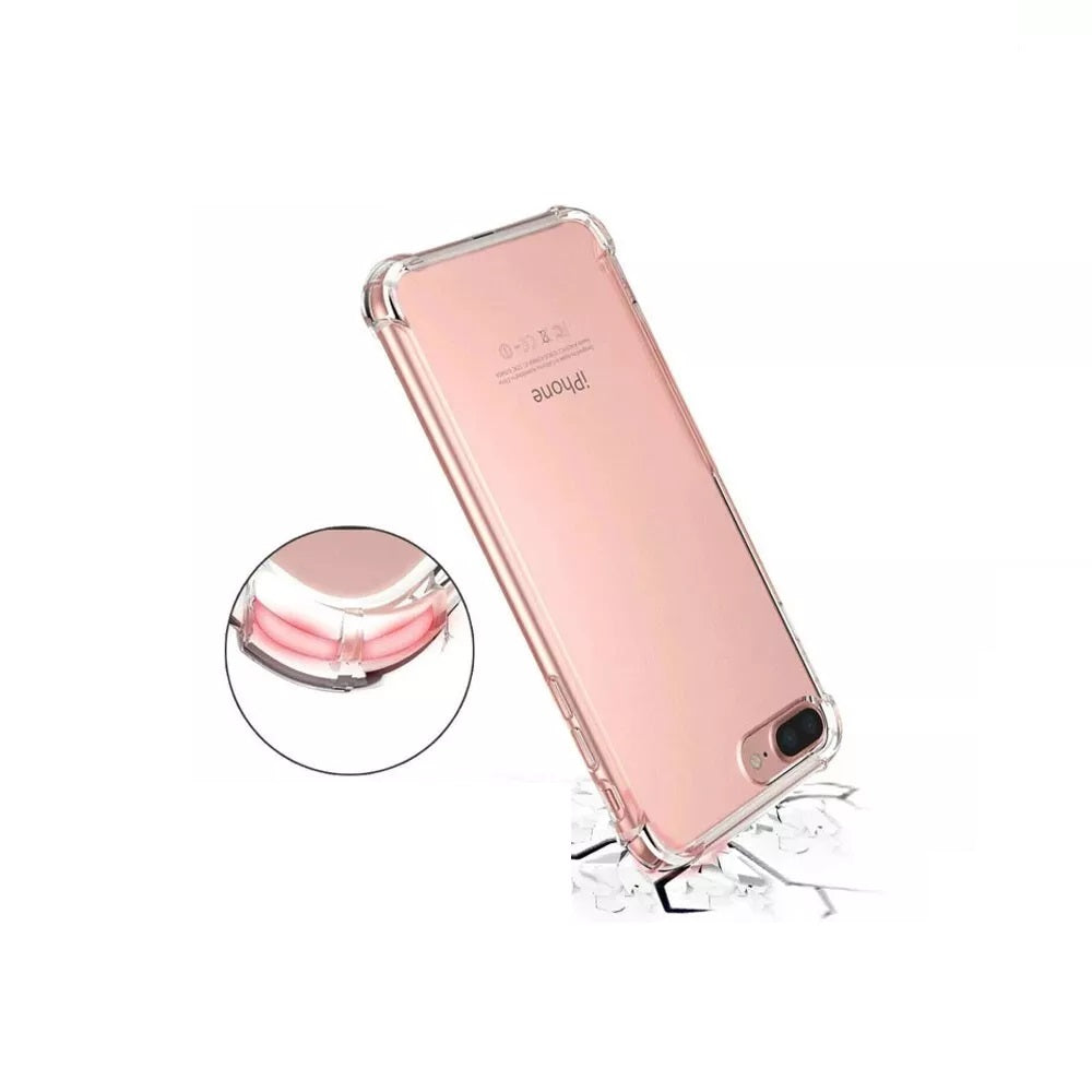 CLEAR Shockproof Case For iPhone 15 14 13 12 11 Pro Max XR X XS 8 7 6 SE Silicon