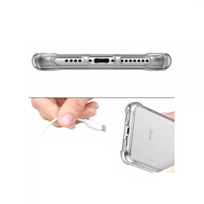 CLEAR Shockproof Case For iPhone 15 14 13 12 11 Pro Max XR X XS 8 7 6 SE Silicon