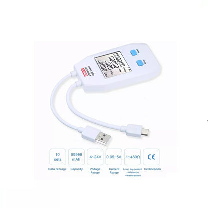 USB Power Meter LCD USB Tester Detector Voltmeter Ammeter Digital Power Capacity