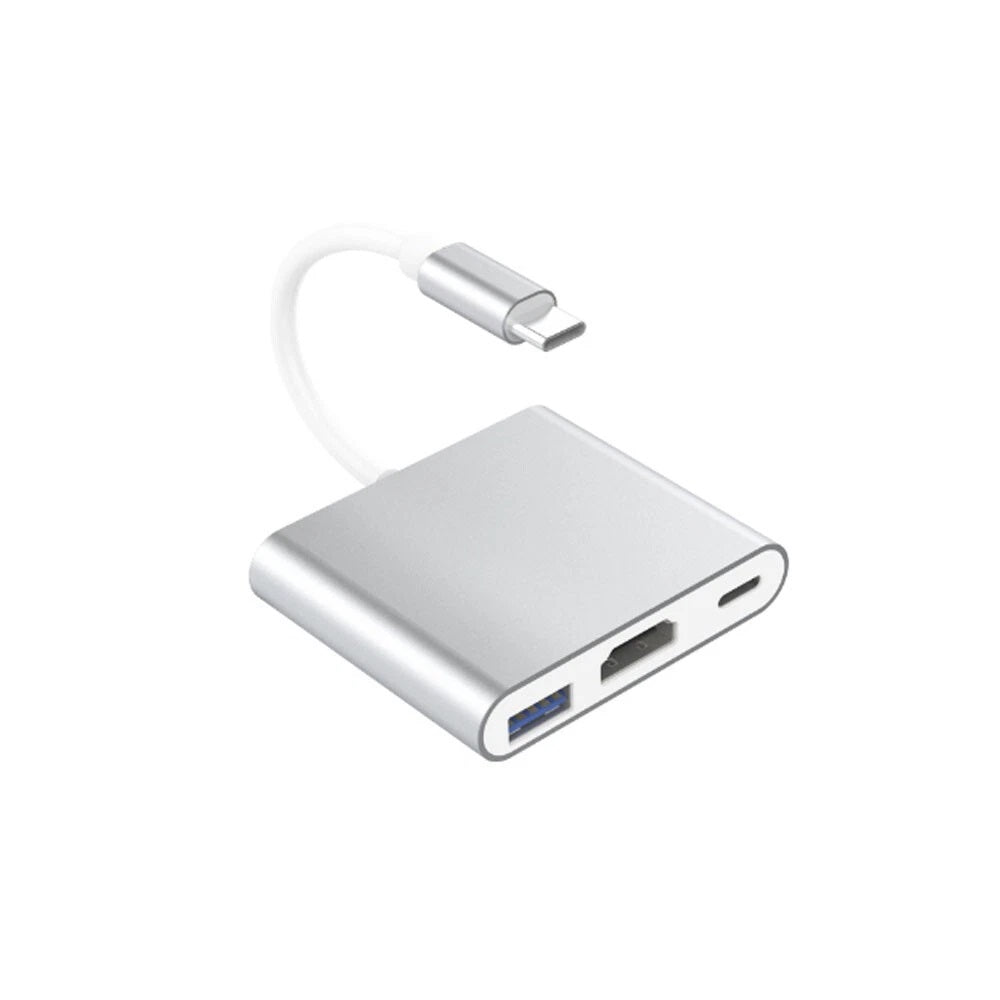 For Phone Android Type C to HDMI USB 3.1 Cable Adapter 4K HD TV Video Converter