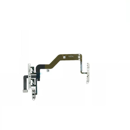 For iPhone 12 Mini ON OFF Power Volume Button Flex Mute Switch Metal Brackets