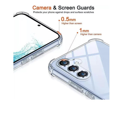 Clear Case For Samsung A15 A35 A55 A14 A54 5G Shockproof Silicone Phone Cover