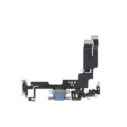 For iPhone 14 Blue Charging Port Flex Microphone Original With IC UK