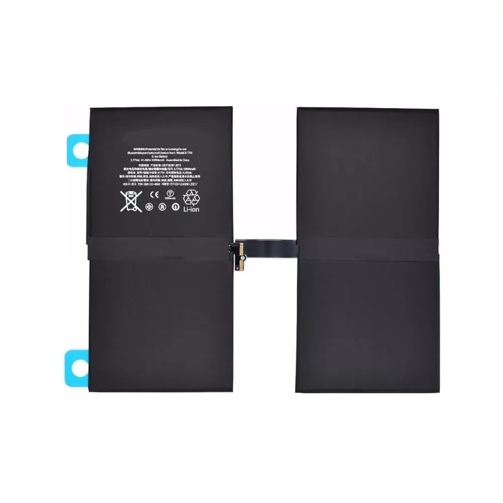 For iPad Pro 12.9" 2nd Gen A1754 3.77V 10994 MAh Battery Replacement