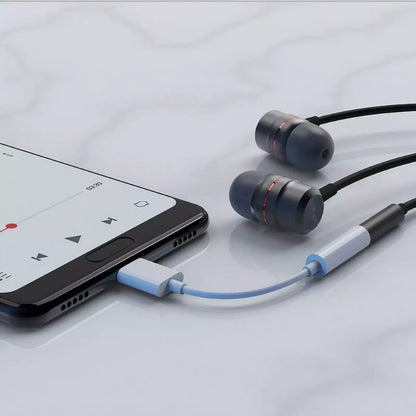 USB Type C TO 3.5mm Audio Jack Headphone Adapter USB-C Cable For S25 S24 S23 S22
