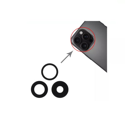 For iPhone 16 Pro Max Replacement Rear Back Camera Lens Premium Quality