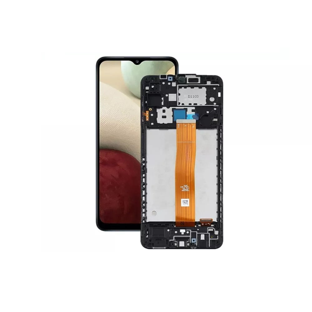 For Samsung Galaxy A12 2020 SM-A125F LCD With Frame Display Screen