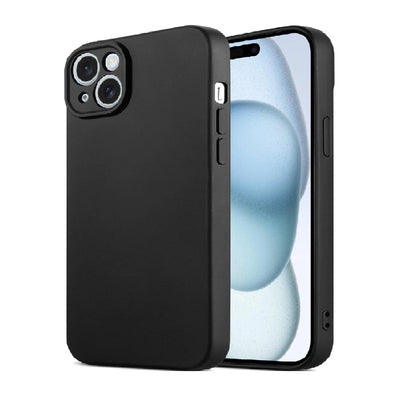 Black CASE FOR IPHONE 16 Pro Max Plus SILICONE GEL SHOCKPROOF COVER