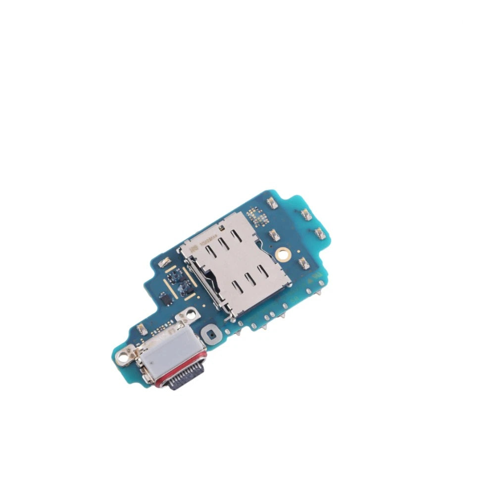 For Samsung Galaxy S24 Ultra Charging Port Board Connector Flex Sim Reader