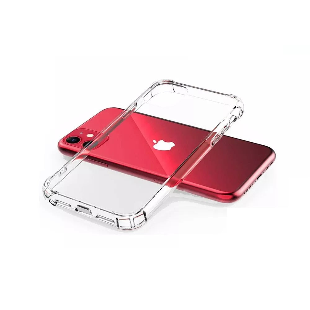 CLEAR Shockproof Case For iPhone 16 15 14 13 12 11 Pro Max XR X XS 8 7 6 Silicon