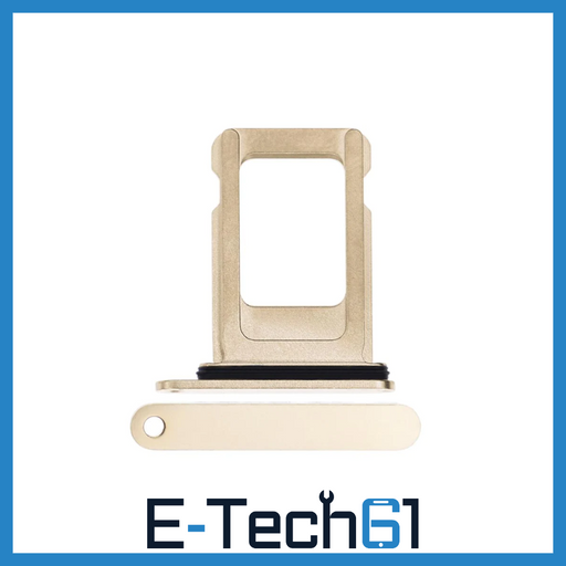 For Apple iPhone 13 Pro / 13 Pro Max Replacement Sim Card Tray (Gold) E-Tech61